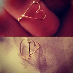 14k filled rose gold ring